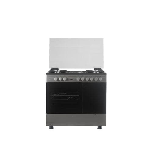 VON VCF964261FSY Freestanding Cooker – 4 Gas + 2 Electric Burners, Cast Iron Pan Support, Flame Failure Device
