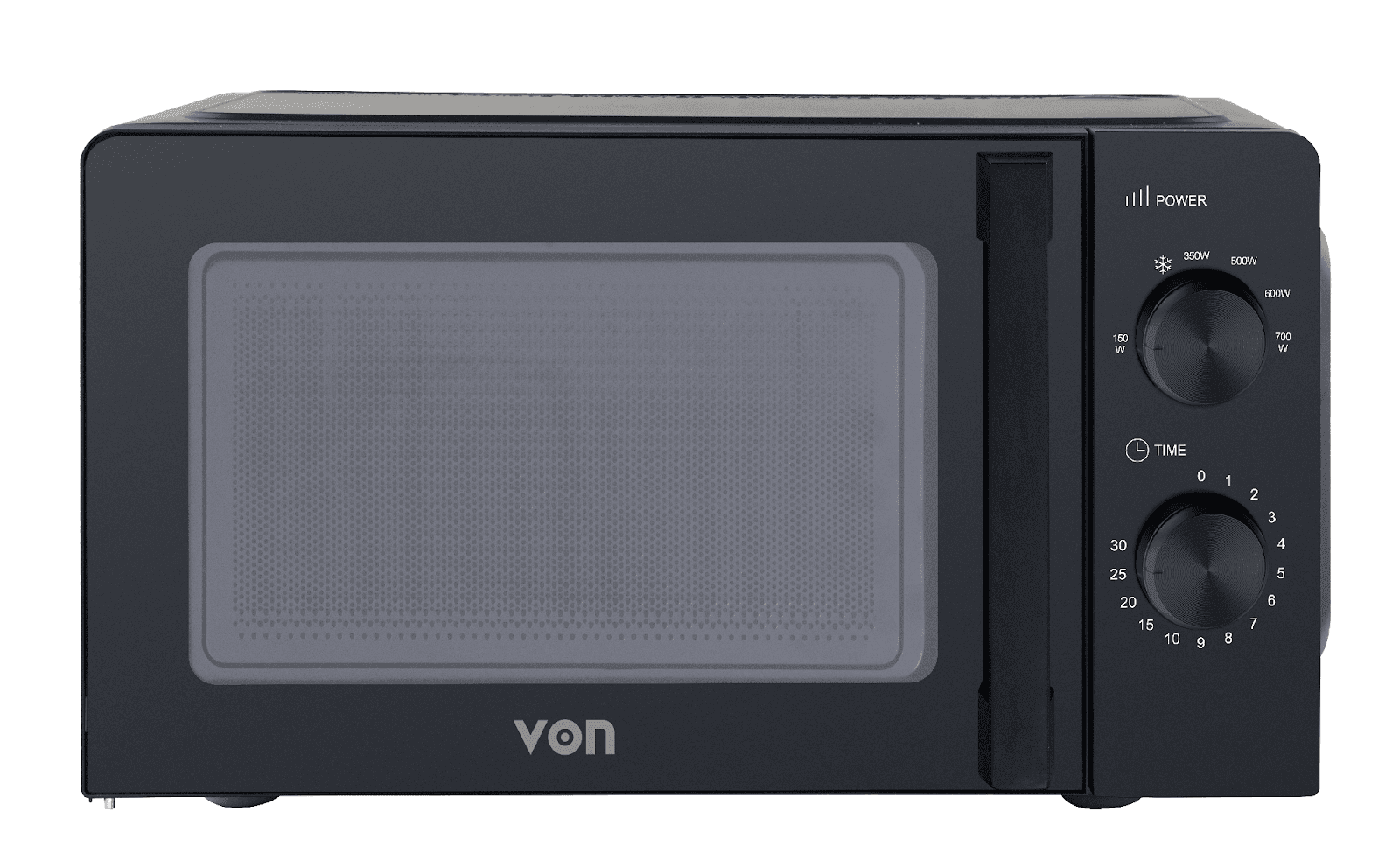 VON VMS-216MGK Solo Microwave Oven - 20L Sand Black