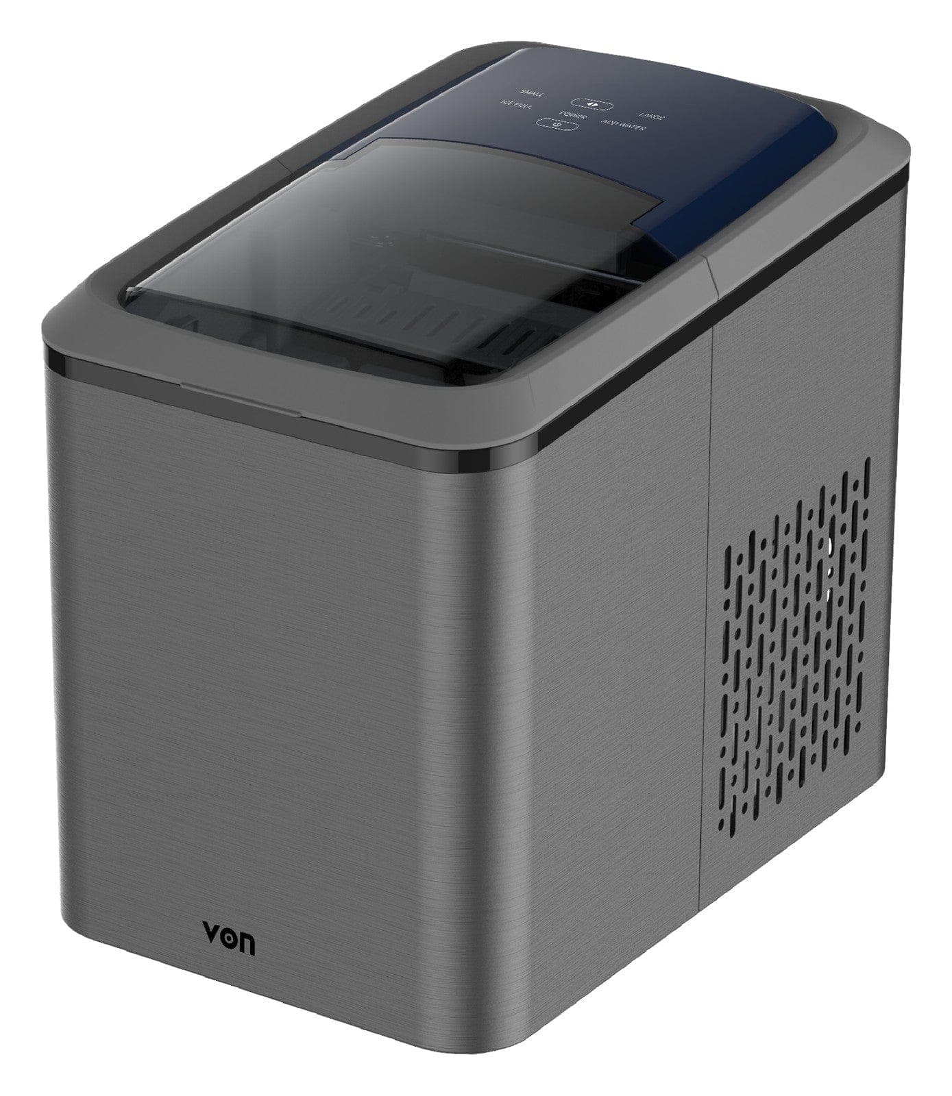 VON VIM-22096BAY Ice Cube Maker, 2.2L - Grey