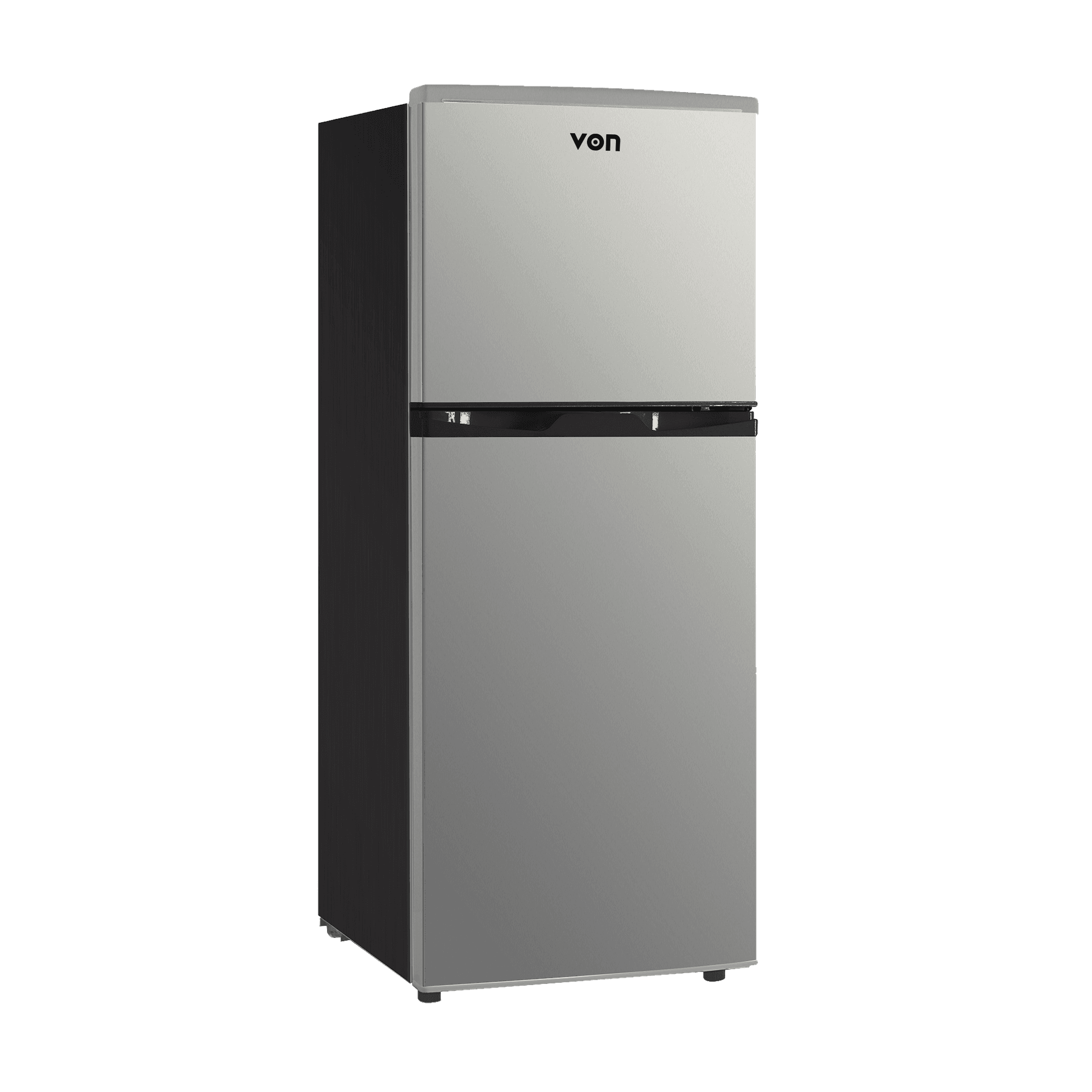 Von VRT-176DRHX Top Mount  Fridge, 175L - Inox