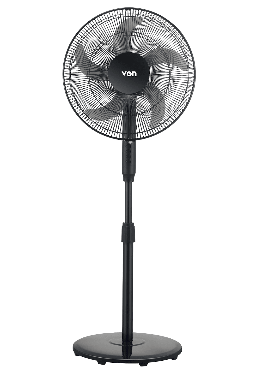 VON VFS-16556-DMK 16" Stand Fan - Black