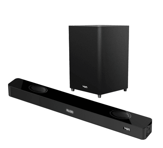 VON 3.1.2CH, VSB4003LFK Wireless Soundbar, 400W RMS