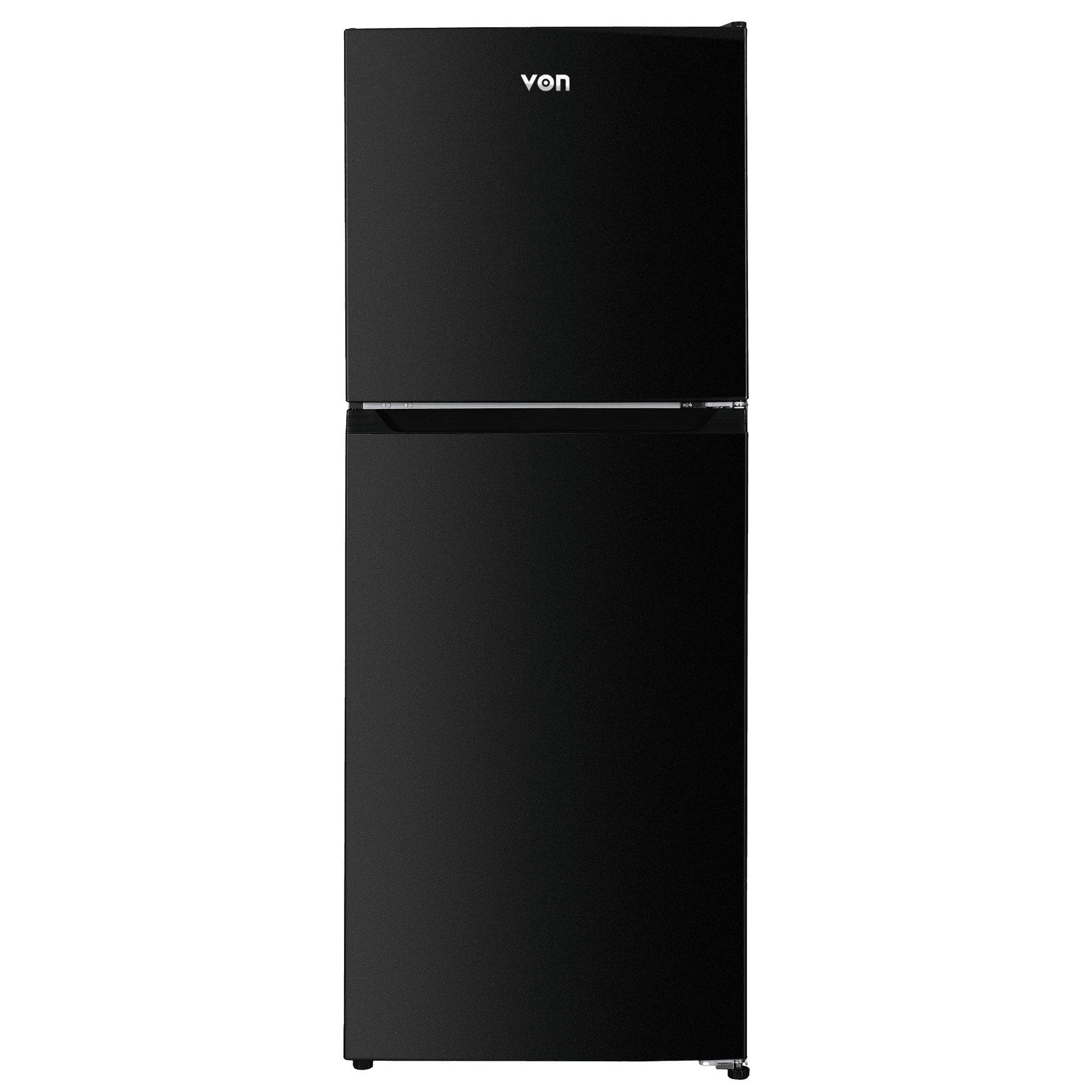 VON VRT-247NRAK Double Door Fridge, Top Mount Freezer, No Frost , 247L