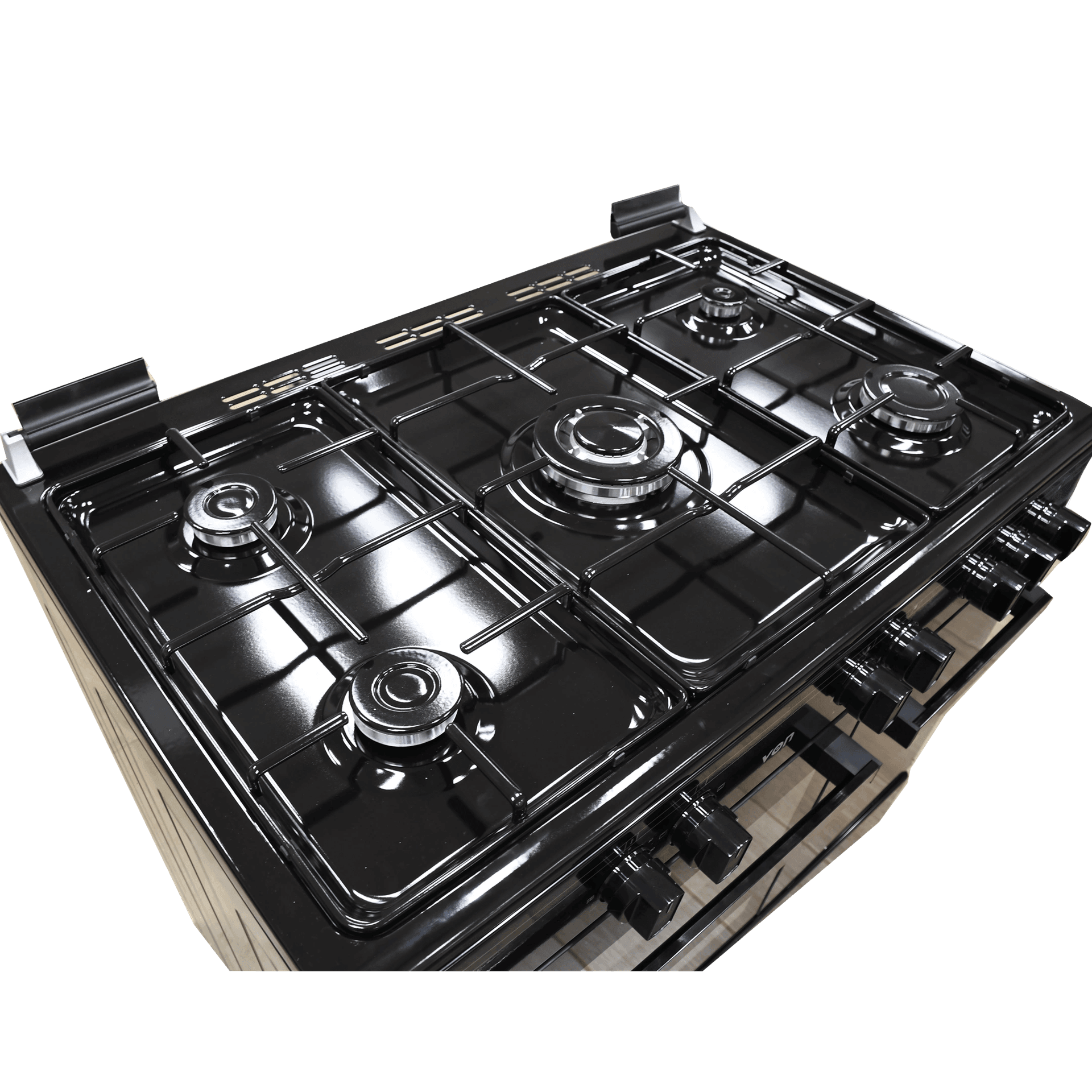 VON VCF965031NSK Freestanding Cooker – 5 Gas Burners, Enamel Pan Support