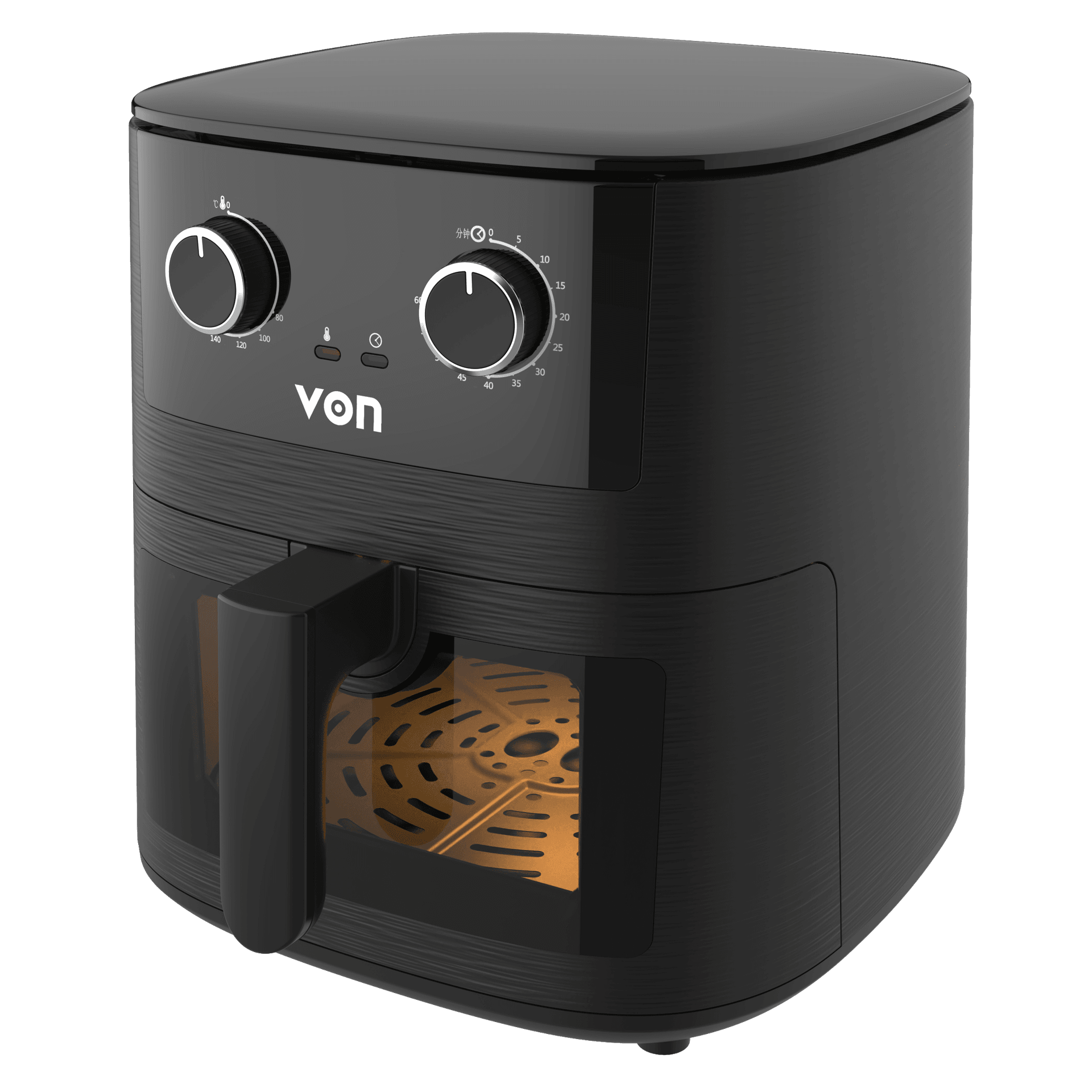 VON VAF065MCK Manual Air Fryer, 6.5L