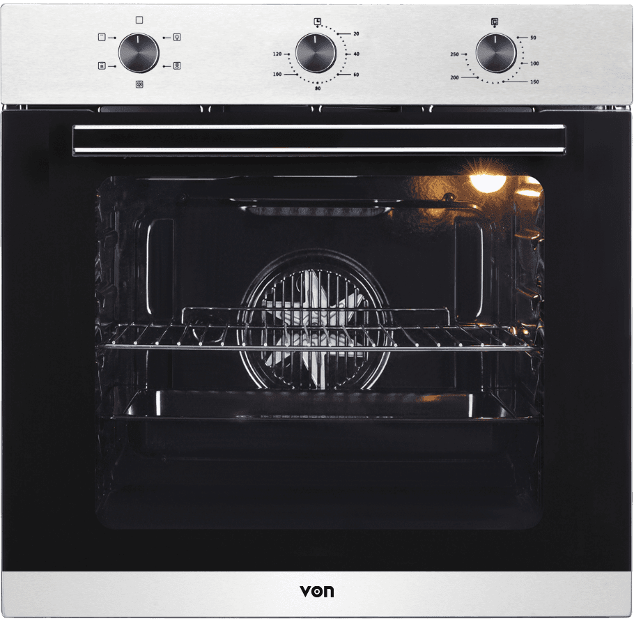 VON VOVM7505FCX Built Oven 5 Functions 60CM - Stainless Steel