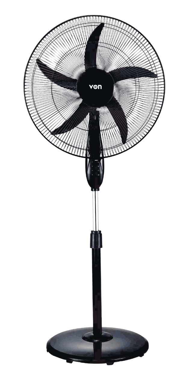 VON VFS-20656-MMK 20" Stand Fan - Black