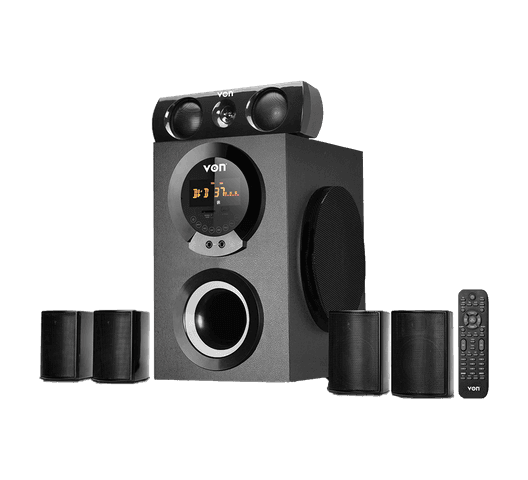 VON 5.1CH VES3505ES Subwoofer 350W RMS, Bluetooth