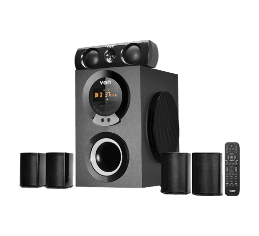 VON 5.1CH VES3505ES Subwoofer 350W RMS, Bluetooth