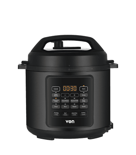 VON VPC613XMK Pressure Cooker 6L, 1000W - Stainless Steel Inner POT