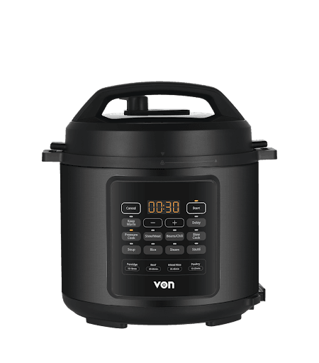 VON VPC613XMK Pressure Cooker 6L, 1000W - Stainless Steel Inner POT
