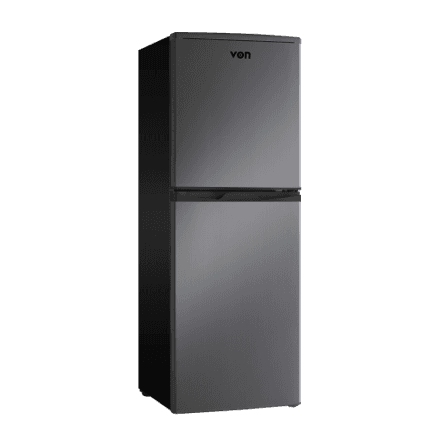 VON VRT-195DRHS Double Door Fridge, Top Mount Freezer- 195L