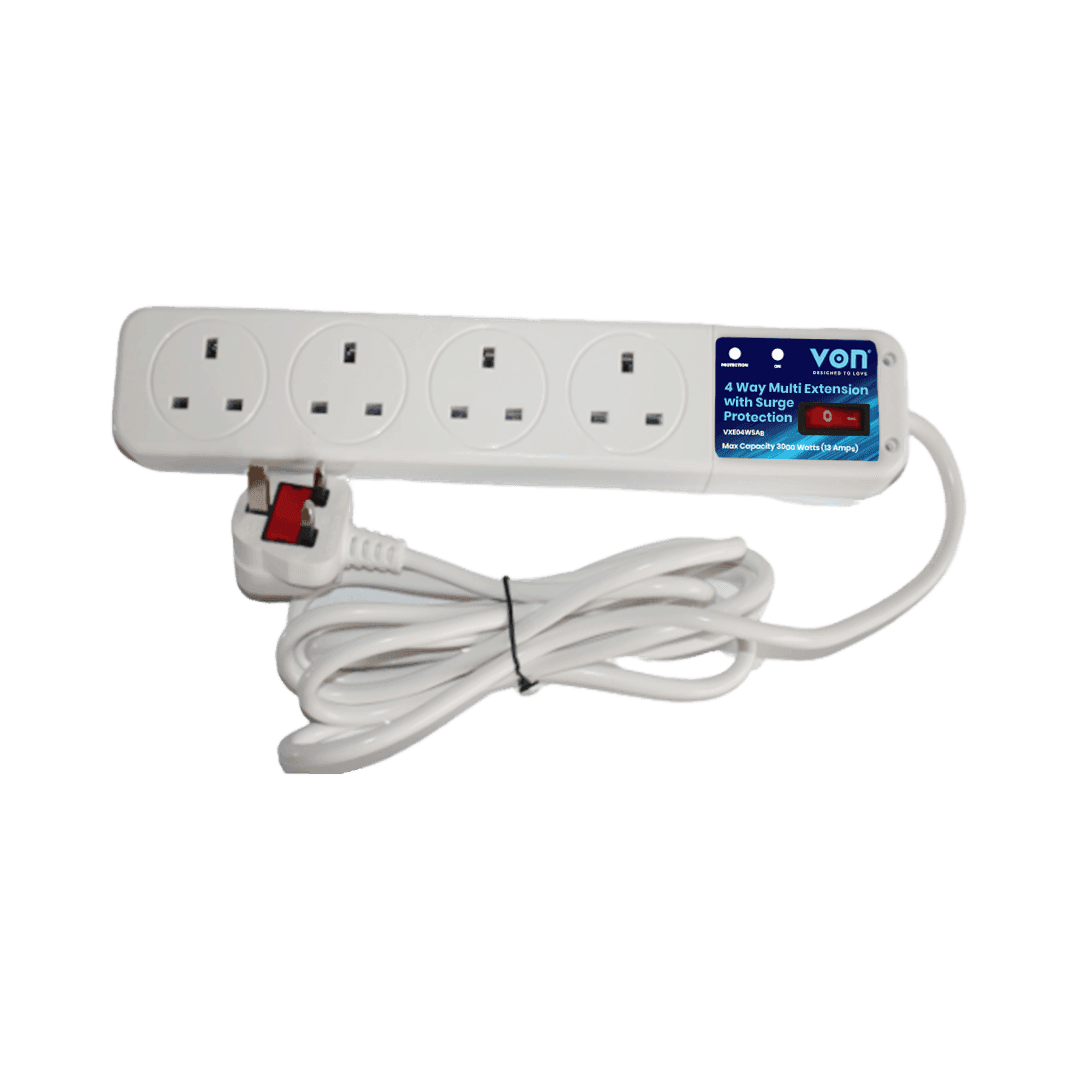 VON VXE04WSAB 4-Way Extension Cable