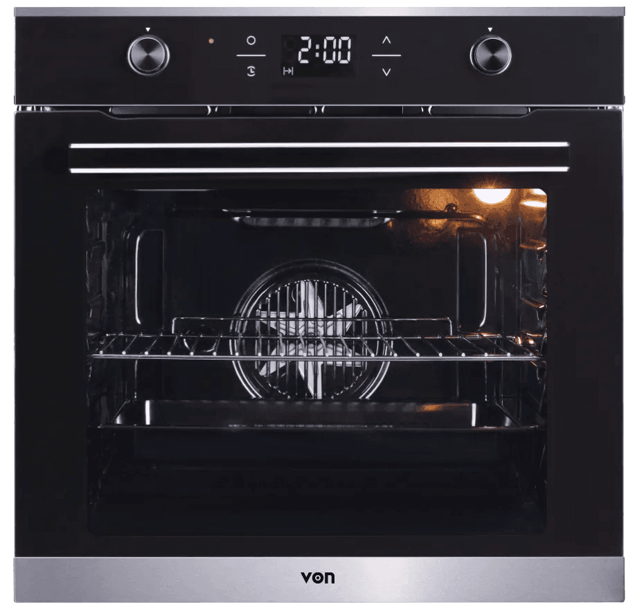 VON VOVD7509RFCK Built In Oven 9 Functions Rottiss