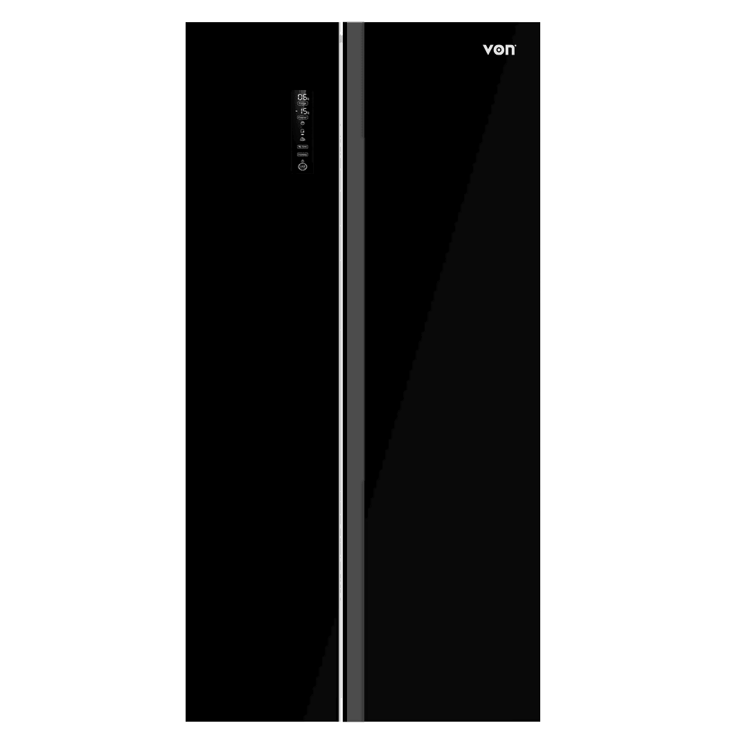VON VARZ-20NHK Side by Side Refrigerator- 442L