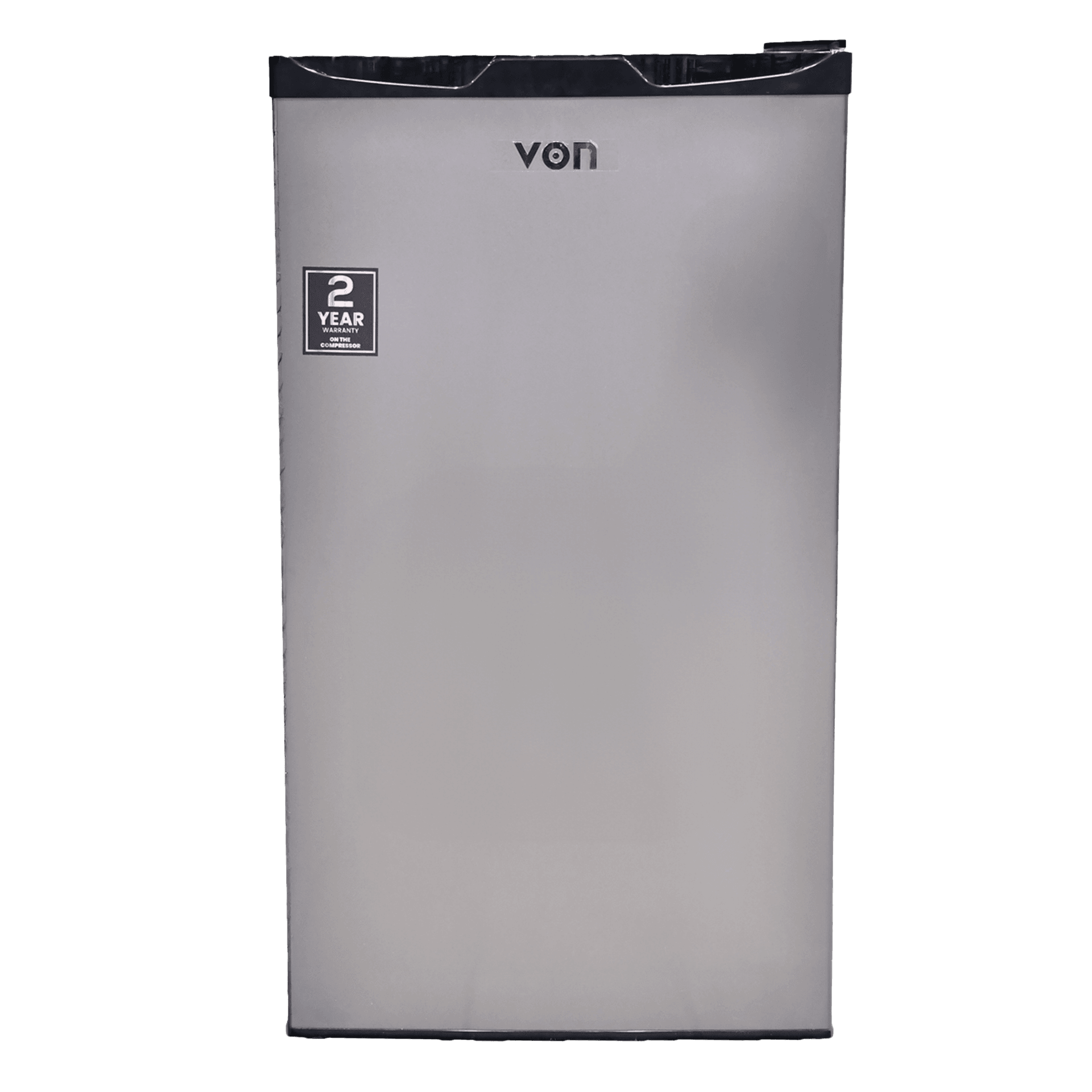 VON VARM-11DHS Mini Fridge 90L - Silver