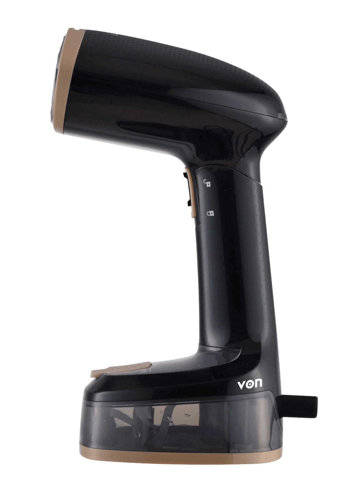VON VGS162HFSK Handheld Garment Steamer - Stainless Steel soleplate, 1600W