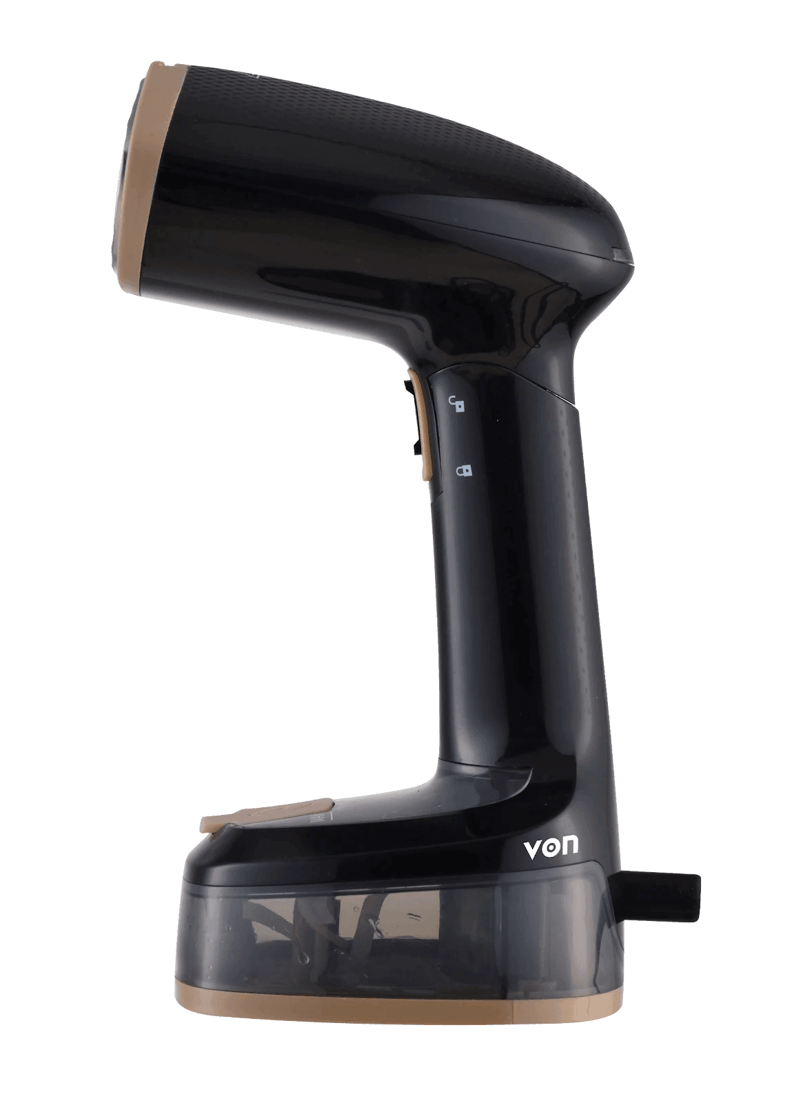 VON VGS162HFSK Handheld Garment Steamer - Stainless Steel soleplate, 1600W