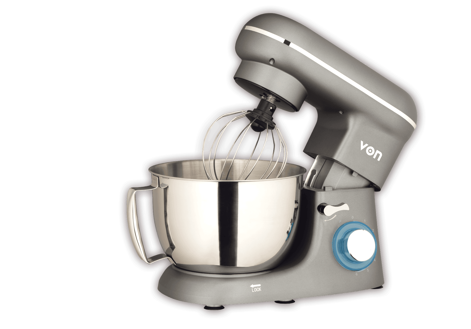 VON VKM080FSK Stand Mixer 4.3L Bowl With Handle - 800W