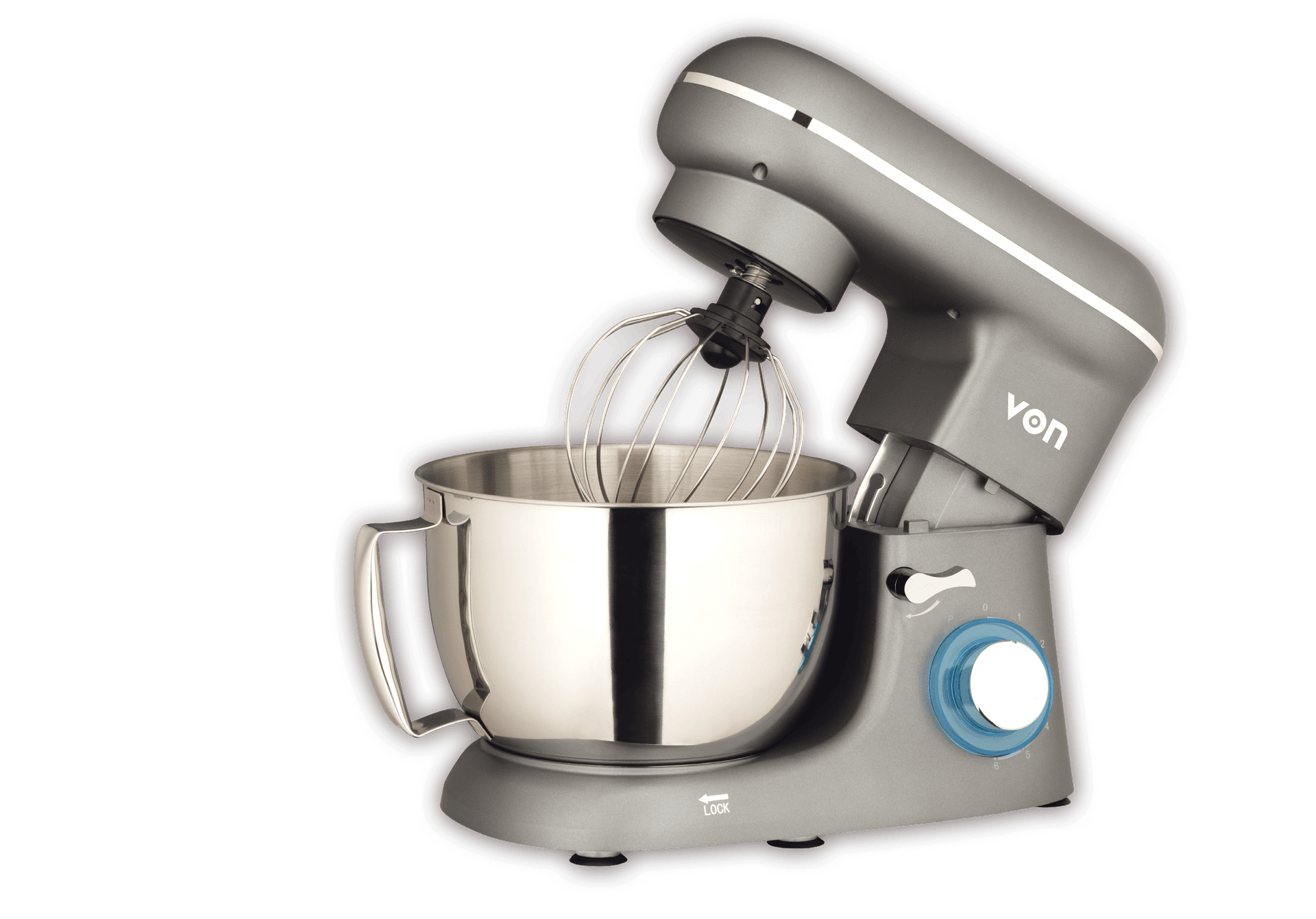 VON VKM080FSK Stand Mixer 4.3L Bowl With Handle - 800W