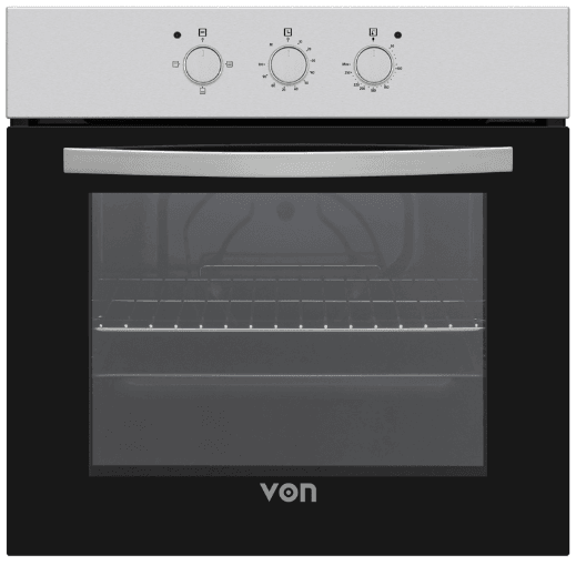 Von VBO6031MVX Eco 3 Built In Oven, 60CM - Stainless Steel