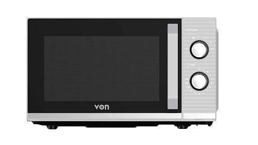 VON VAMS-22MGX Mechanical Solo Microwave Oven , 20L - 800W