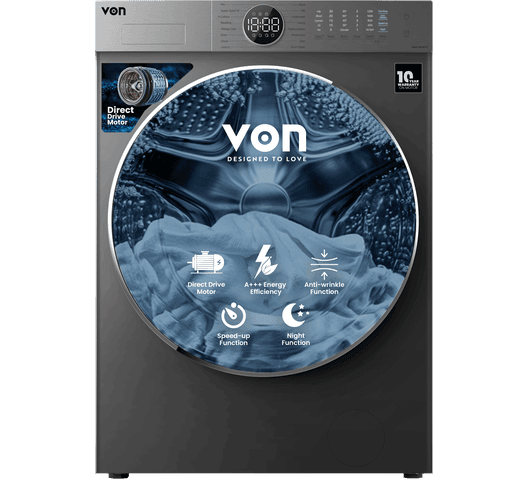 VON VWM-10FDDTX Front Load - 10KG