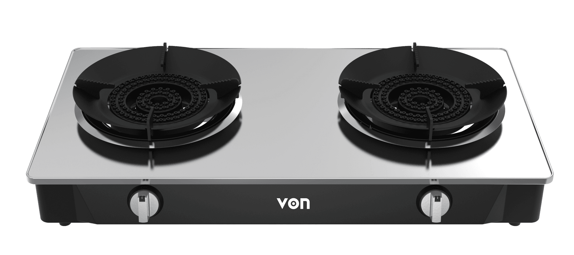 VON VCT-230DKCX Cooker 2 Gas Direct Fire, Dual Burner