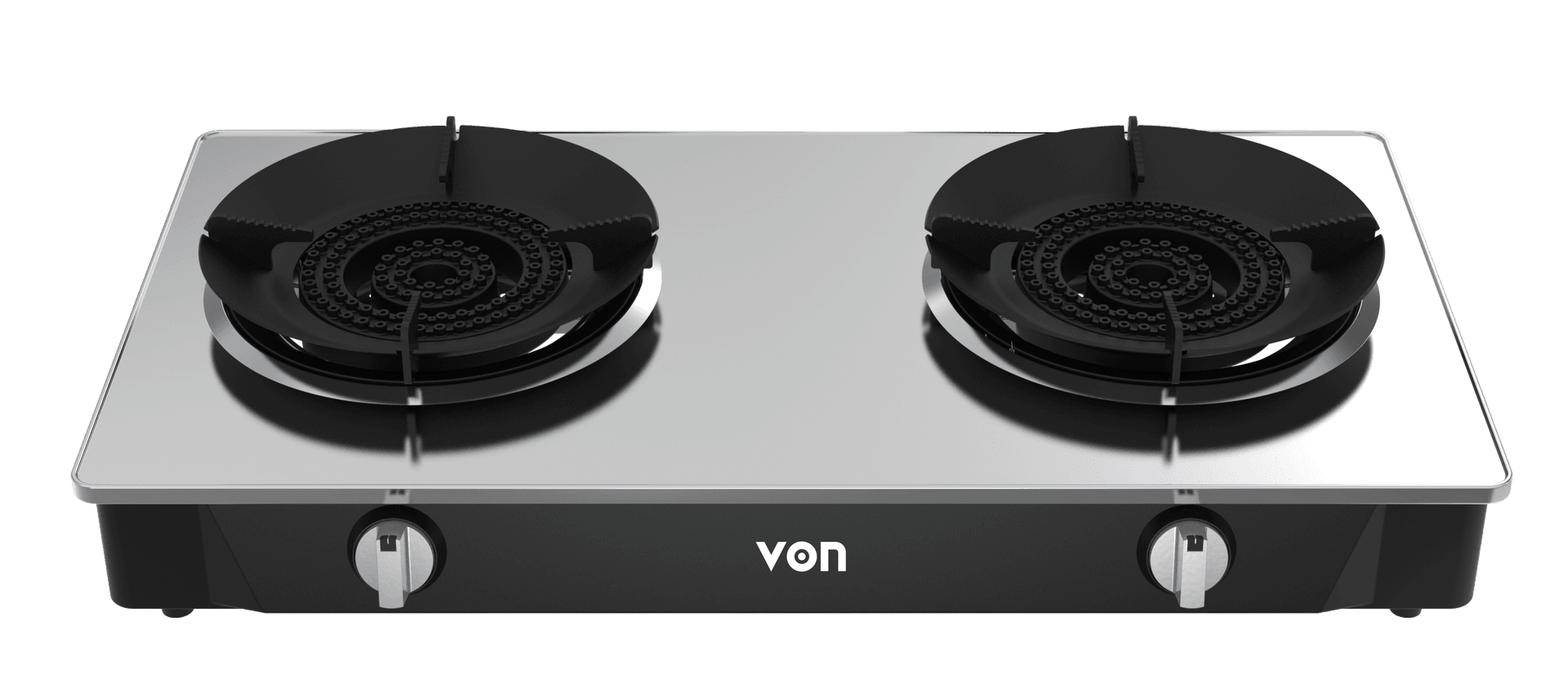 VON VCT-230DKCX Cooker 2 Gas Direct Fire, Dual Burner