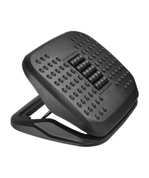 VON VFR0206RBL Ergonomic Foot Roller Massager & Leg Rest.