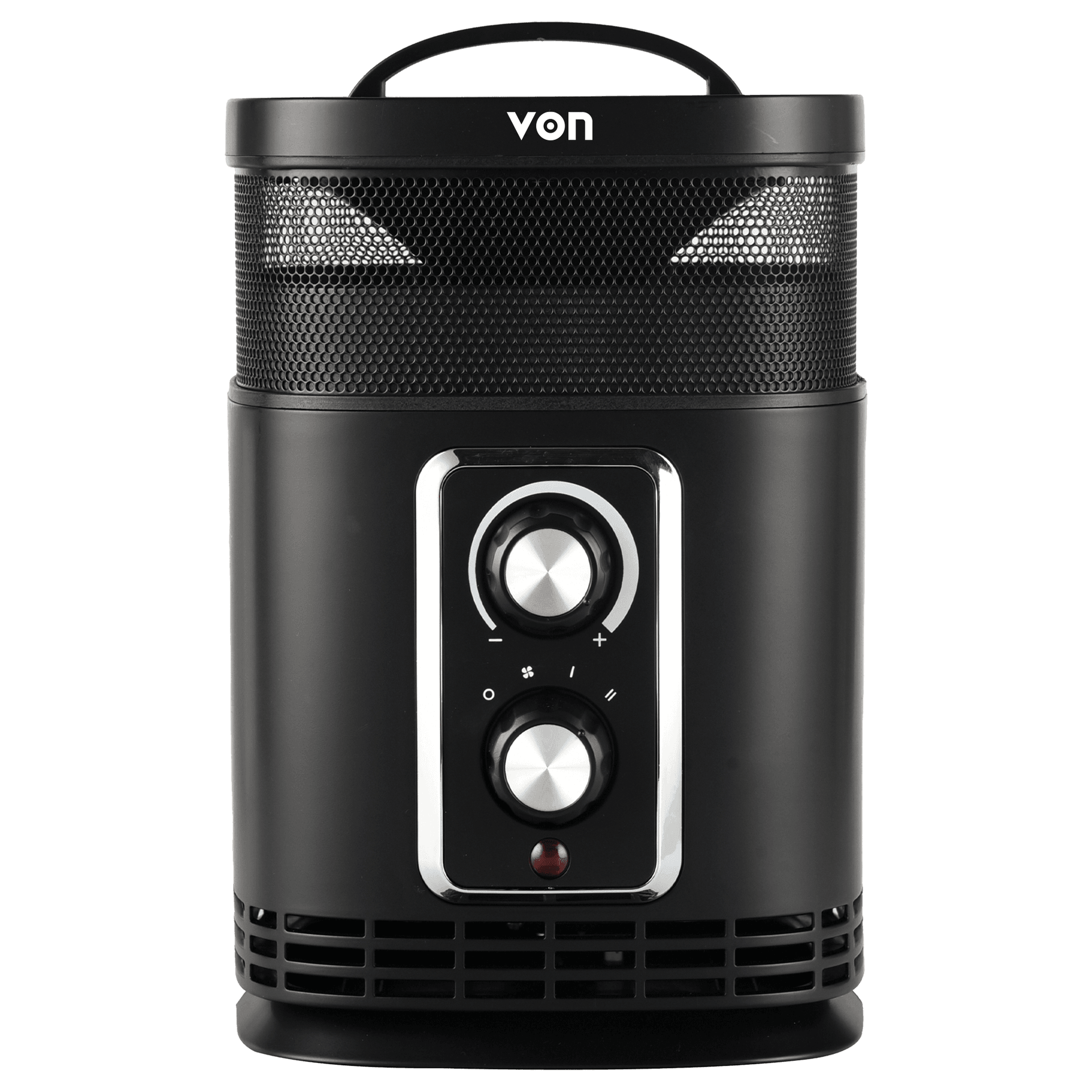 VON VHF152MLK Fan Heater, 1500W - Black