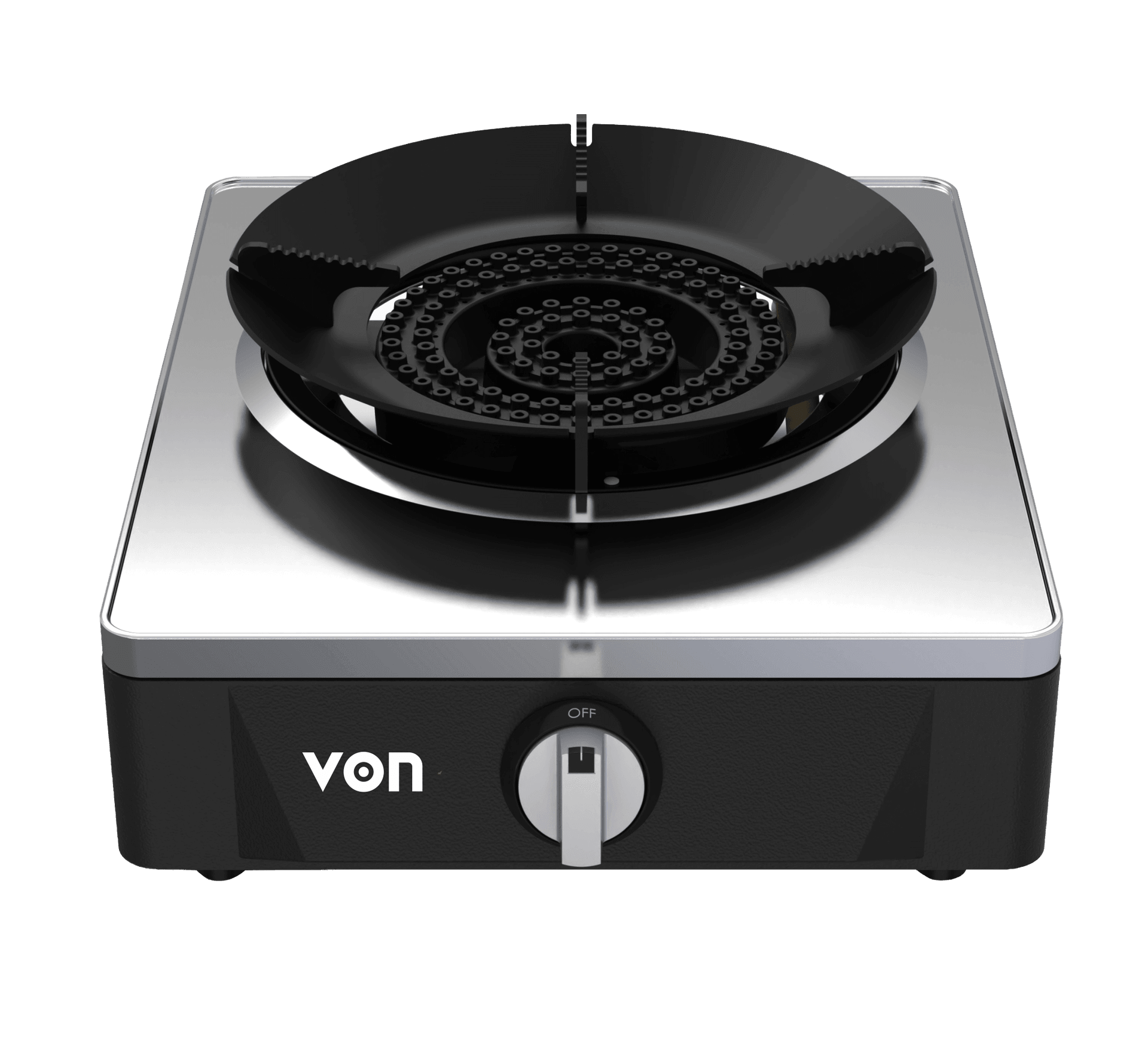 VON VCT-115DKCX Cooker 1 Gas Direct Fire Dual Burner